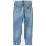 Carhartt Wip - Jeans - Blauw - 100% Katoen - Smalle Snit