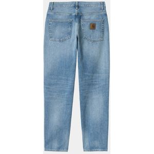 Carhartt Wip - Jeans - Blauw - 100% Katoen - Smalle Snit