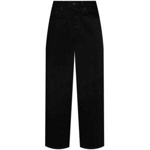 Carhartt WIP - Newel - Jeans - Zwart - 5-Pocket-Style, Regular Pasvorm, Denim