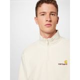 Sweatshirt - Geribd Ceintuurtje - Staande Kraag - Logoprint