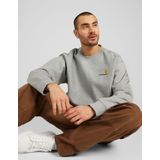 Carhartt Wip - Logo Frontale Sweatshirt - Grijs - Regular Fit - Katoen