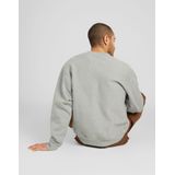 Carhartt Wip - Logo Frontale Sweatshirt - Grijs - Regular Fit - Katoen