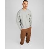 Carhartt Wip - Logo Frontale Sweatshirt - Grijs - Regular Fit - Katoen