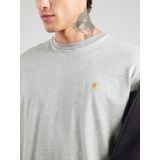 Shirt - Chase - T-shirt - Mélange - Kwartmouw - Normale Pasvorm