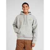 Carhartt WIP - Hooded American Script Sweatshirt - Grijs - Heren