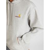 Carhartt WIP - Hooded American Script Sweatshirt - Grijs - Heren