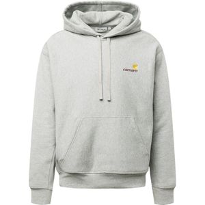 Carhartt WIP - Hooded American Script Sweatshirt - Grijs - Heren