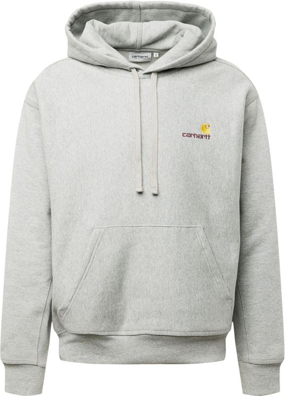 Carhartt WIP - Hooded American Script Sweatshirt - Grijs - Heren