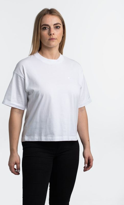 Carhartt - W' S/S Chester T-Shirt - Wit - Katoen
