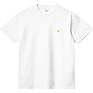 Carhartt WIP - Chase - T-shirt - Zwart - Katoen - Losse Pasvorm