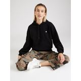 Carhartt WIP - Casey - Sweatshirt - Zwart - Capuchon met Trekkoord