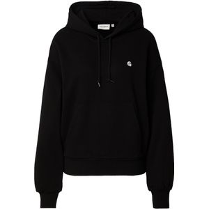 Carhartt WIP - Casey - Sweatshirt - Zwart - Capuchon met Trekkoord
