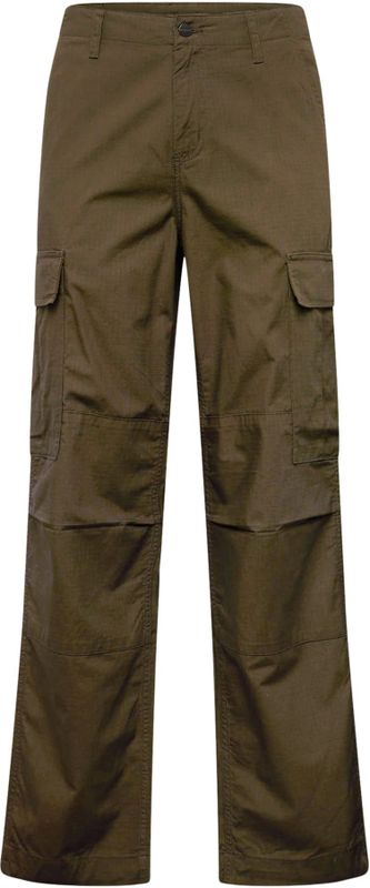 Carhartt Wip, Heren, Broeken, Groen, Maat: W28 Katoen,