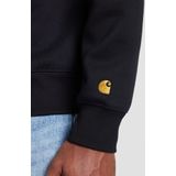Carhartt Wip - Zwart Goud Chase Sweatshirt - Heren - Katoen - Zwart