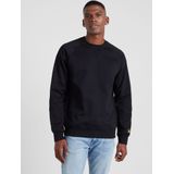 Carhartt Wip - Zwart Goud Chase Sweatshirt - Heren - Katoen - Zwart