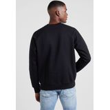 Carhartt Wip - Zwart Goud Chase Sweatshirt - Heren - Katoen - Zwart