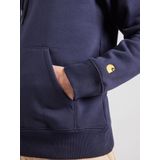 Carhartt WIP - Hooded Chase Sweat - Hoodie - Blauw - Katoen