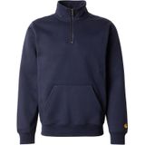 Carhartt WIP - Chase Neck Zip Sweat - Marine Blauw - Sweatshirt