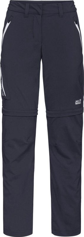 Jack Wolfskin Overland Zip Away Pants 133-1388, Vrouwen, Marineblauw, Broek