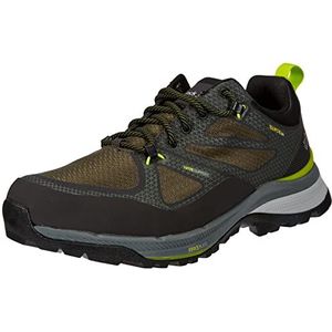 Jack Wolfskin Force Striker Texapore Low M wandelschoenen voor heren, donkerlime, 40,5 EU, donkerlimoen