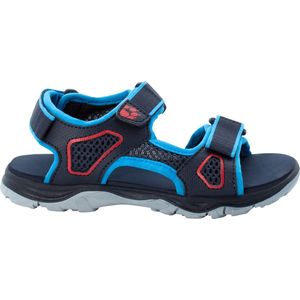 Jack Wolfskin Taraco strandsandalen, uniseks, Blauw Rood