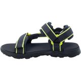 Sandaal Jack Wolfskin Kids Seven Seas 3 Blue Lime-Schoenmaat 29