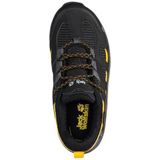 Jack Wolfskin Vojo Texapore Low K Outdoorschoenen uniseks-kind,black / burly yellow,37 EU