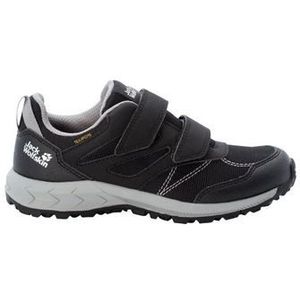 Jack Wolfskin Uniseks Kind WOODLAND TEXAPORE LOW VC K , phantom / Grijs, 33 EU