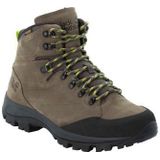 Wandelschoen Jack Woflskin Men Rebellion Texapore Mid Khaki Phantom