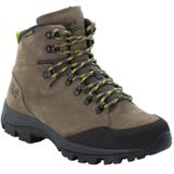 Wandelschoen Jack Woflskin Men Rebellion Texapore Mid Khaki Phantom