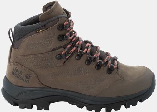Jack Wolfskin - Rebellion Texapore Mid - Wandelschoen - Bruin - Polyester