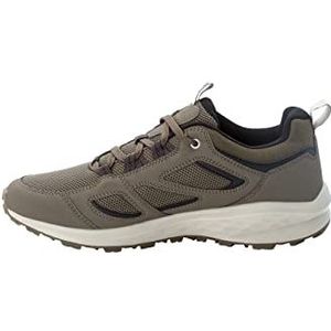 Jack Wolfskin Vojo 3 Vent Low M wandelschoenen voor heren, Zwart kaki