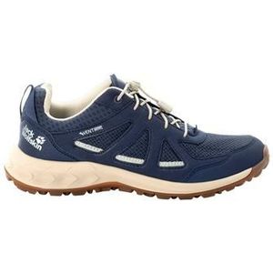 Jack Wolfskin Woodland 2 Vent Low - Dames synthetische lage wandelschoenen - Dark-Blue/Beige