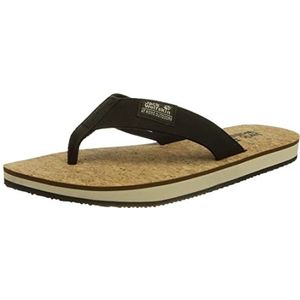 Jack Wolfskin Heren ECOSTRIDE 2 SLIPPER M , phantom / cork, 39.5 EU