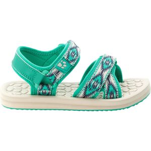 Jack Wolfskin Zulu Vc K uniseks kindersandalen, Groen licht groen