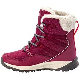 Jack Wolfskin Uniseks Kind Polar Wolf Texapore High K sneeuwlaarzen, Rood (Burgundy Rood), 38 EU