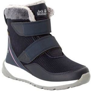 Jack Wolfskin Polar Wolf Texapore Mid VC Kids Waterdichte winterlaarzen Kinderen 35 dark blue / rose Dark Blue / Rose