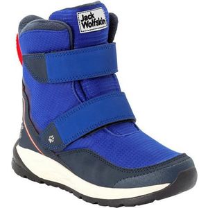 Jack Wolfskin Uniseks Kind Polar Bear Texapore High Vc K sneeuwlaarzen, Dark Blauw Oranje, 40 EU