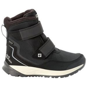 Jack Wolfskin Uniseks Kind Polar Bear Texapore High Vc K sneeuwlaarzen, zwart-grijs, 38 EU