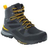 Jack Wolfskin - Force Striker Texapore Mid - Wandelschoenen - Black-burly-yellow-XT