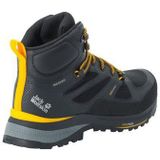 Jack Wolfskin - Force Striker Texapore Mid - Wandelschoenen - Black-burly-yellow-XT