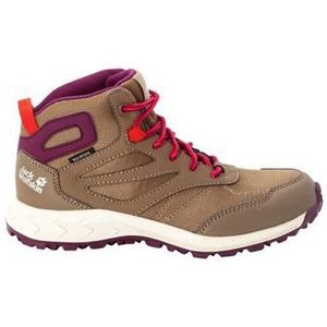 Jack Wolfskin Woodland Texapore Mid K Outdoorschoenen uniseks-kind,bruin,34 EU