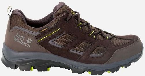Jack Wolfskin - Vojo 3 - Wandelschoen - Dark Brown Lime - Texapore