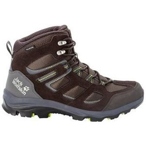 Jack Wolfskin Heren VOJO 3 TEXAPORE MID M middelhoog, Donker Bruin Lime, 40.5 EU