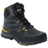 Jack Wolfskin - Vojo 3 Texapore Mid - Wandelschoenen - Black / Burly Yellow - Waterdicht
