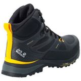 Jack Wolfskin - Vojo 3 Texapore Mid - Wandelschoenen - Black / Burly Yellow - Waterdicht