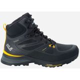 Jack Wolfskin - Vojo 3 Texapore Mid - Wandelschoenen - Black / Burly Yellow - Waterdicht