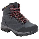 Jack Wolfskin - Rebellion Texapore Mid - Wandelschoen - Grijs Rood - Nubuckleer