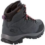 Jack Wolfskin - Rebellion Texapore Mid - Wandelschoen - Grijs Rood - Nubuckleer