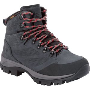 Wandelschoen Jack Wolfskin Women Rebellion Texapore Mid Grey Red